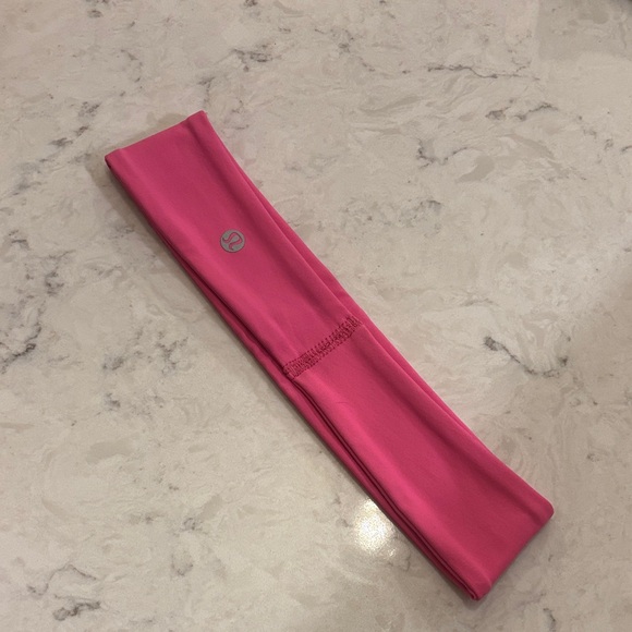 lululemon athletica Accessories - Lululemon hot pink headband